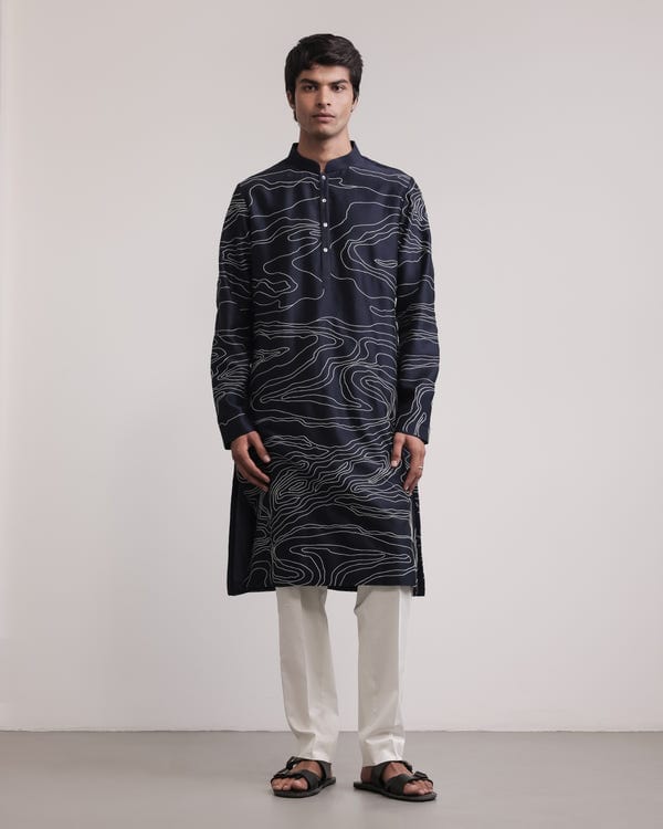 Countrymade India — Pathway Outline Kurta Set
