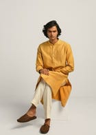 Hexa Dots hand Emb kurta Set view 5