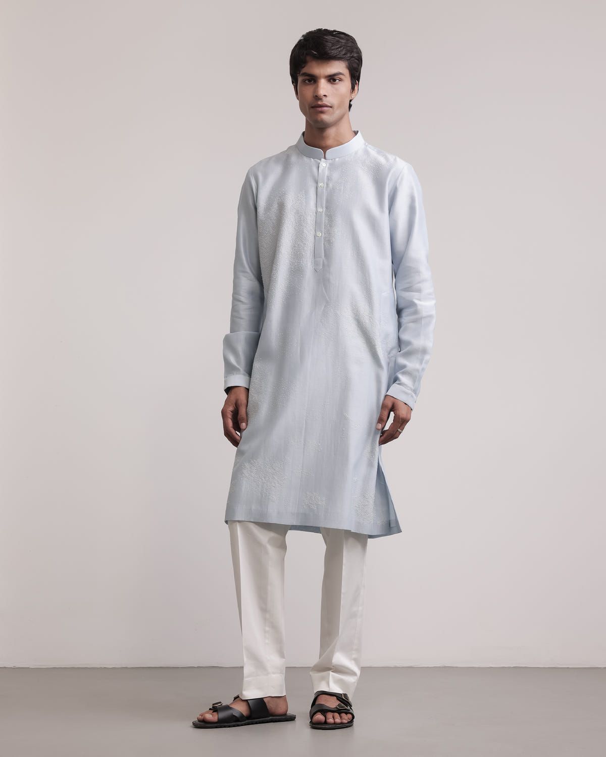 Residual Scattered Stitches Kurta Set - image 1