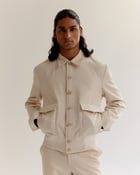 Artisan Denim Ribbed Bomber view 1