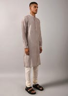 Horizon Embroidered Kurta Set view 3