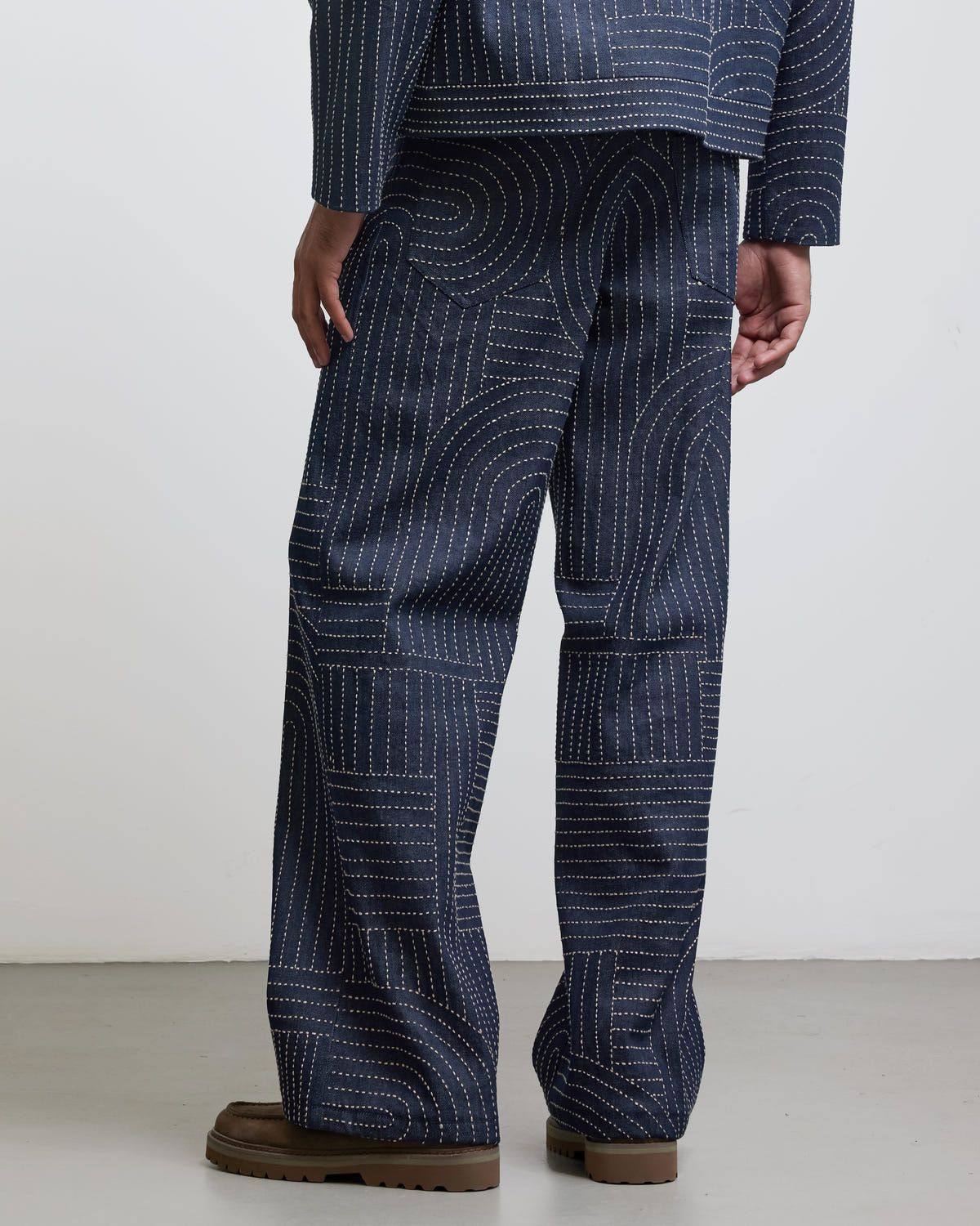 BAUHAUS KANTHA DENIM PANTS - image 2