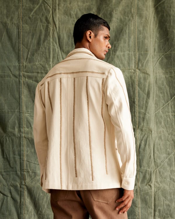 Countrymade India — Barbed Line Overshirt