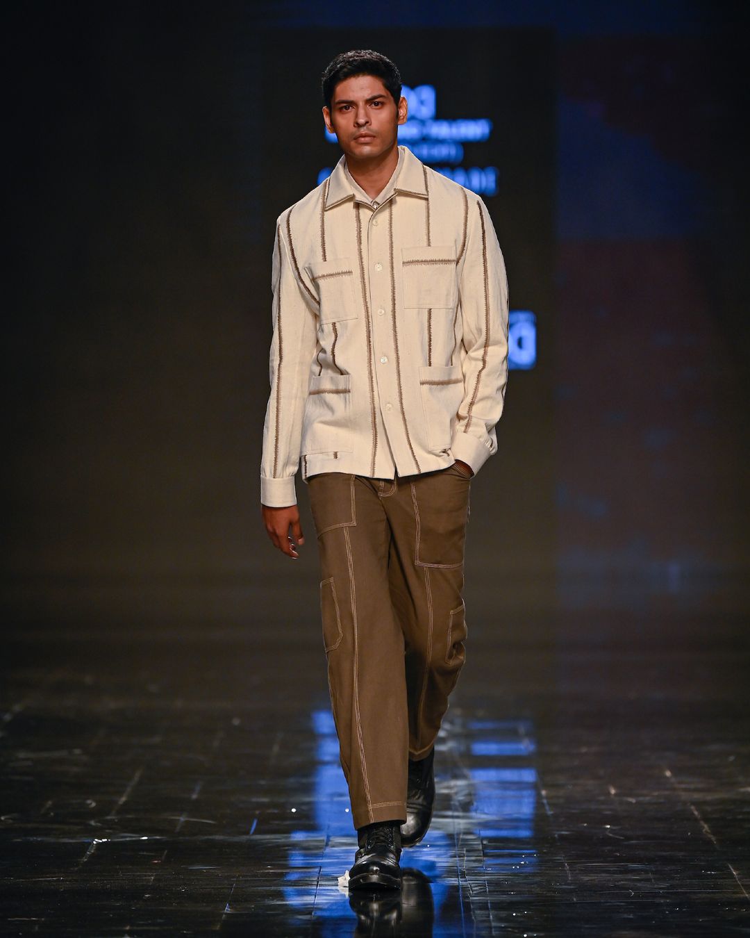 Barbed Line Overshirt - image 4