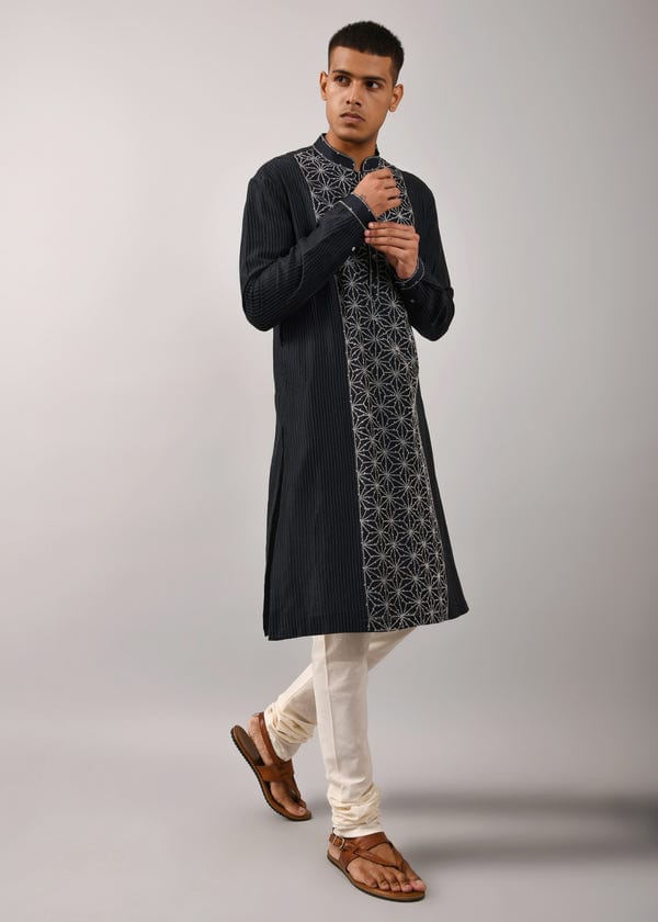 Countrymade India — Dhruvtara Embroidered Kurta Set