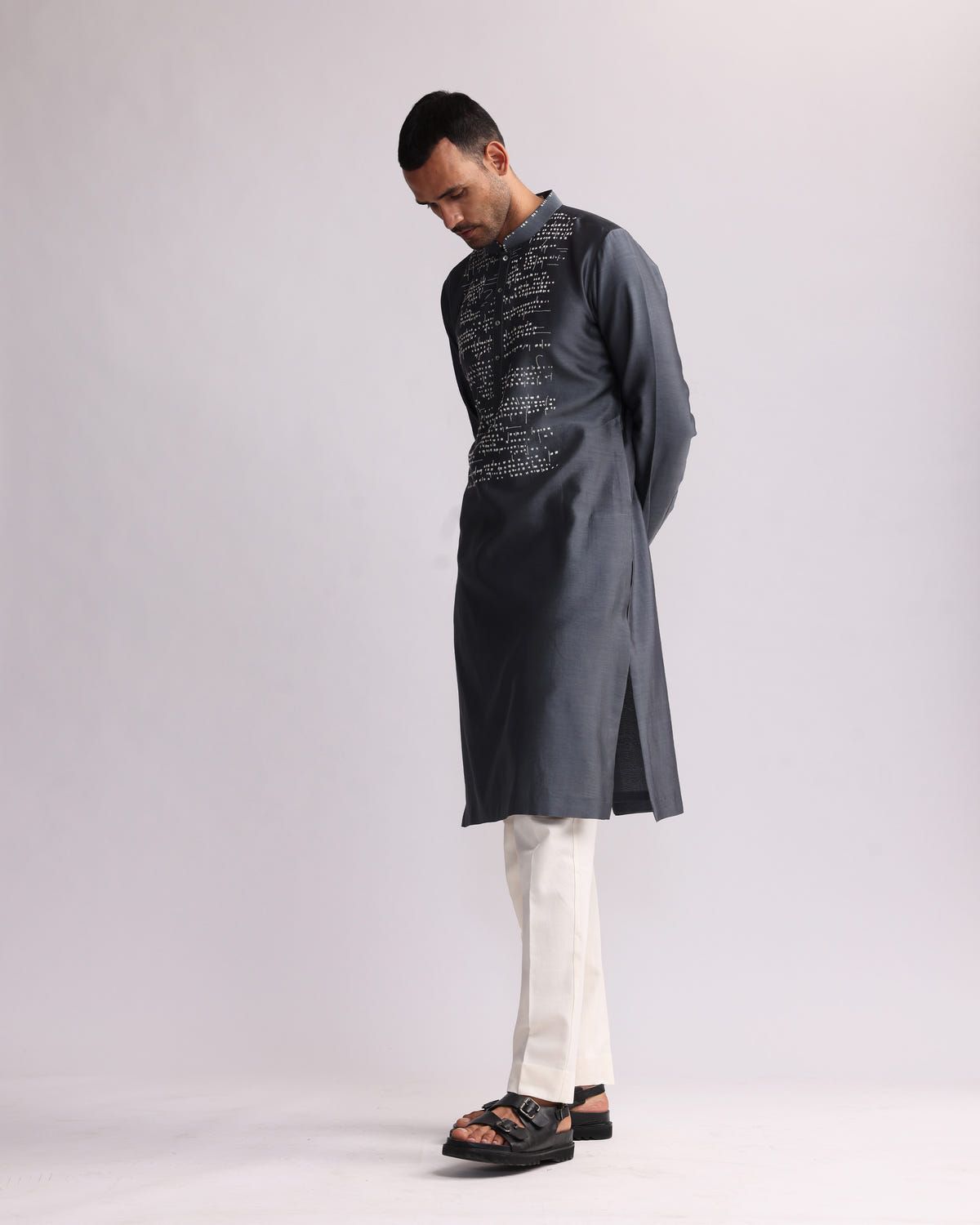 ASEMIC YOKE KURTA SET - image 4