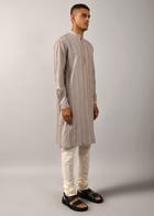 Contrail Hand Embroidered Kurta Set view 2
