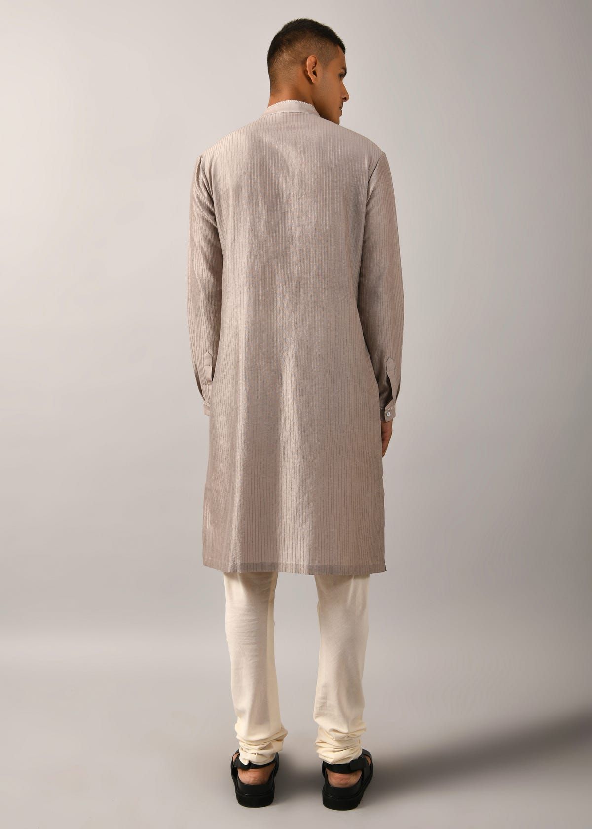 Contrail Hand Embroidered Kurta Set - image 3