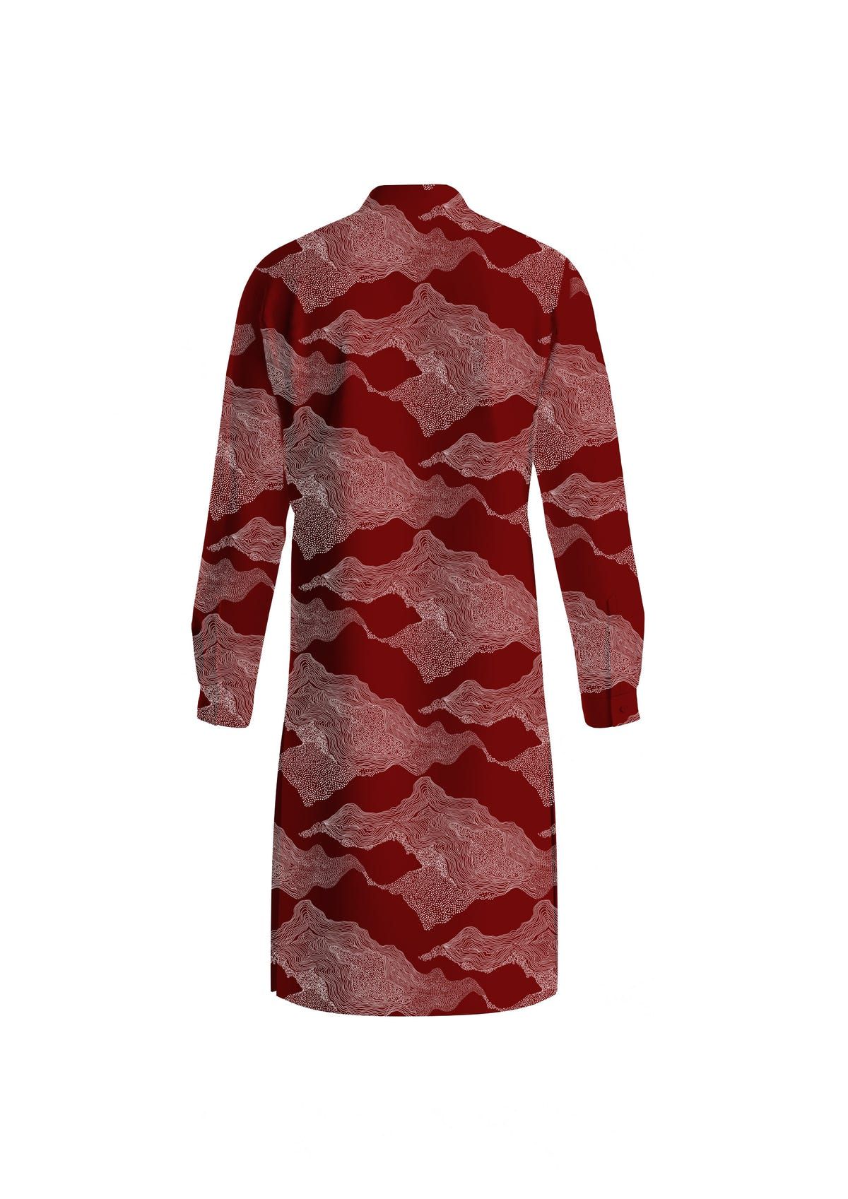 Clouds Print - Earth Red ( Limited Edition ) - image 3