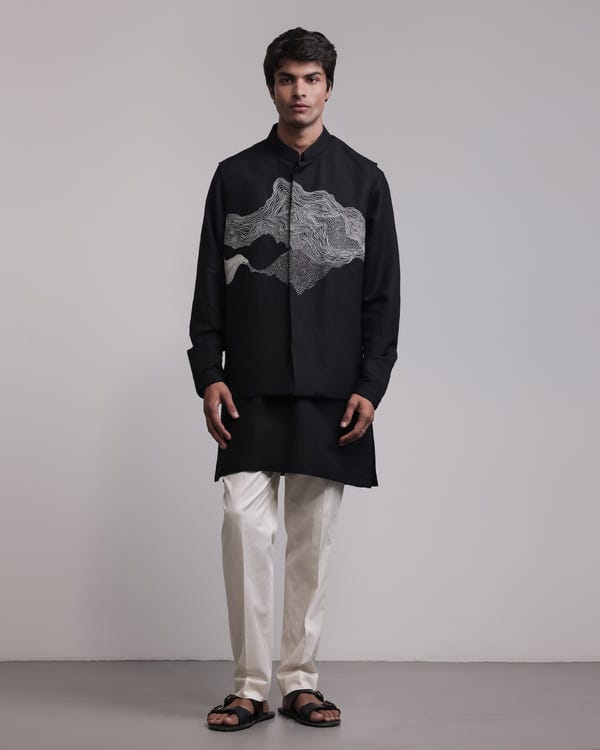 Countrymade India — Cloud Bundi Kurta Set