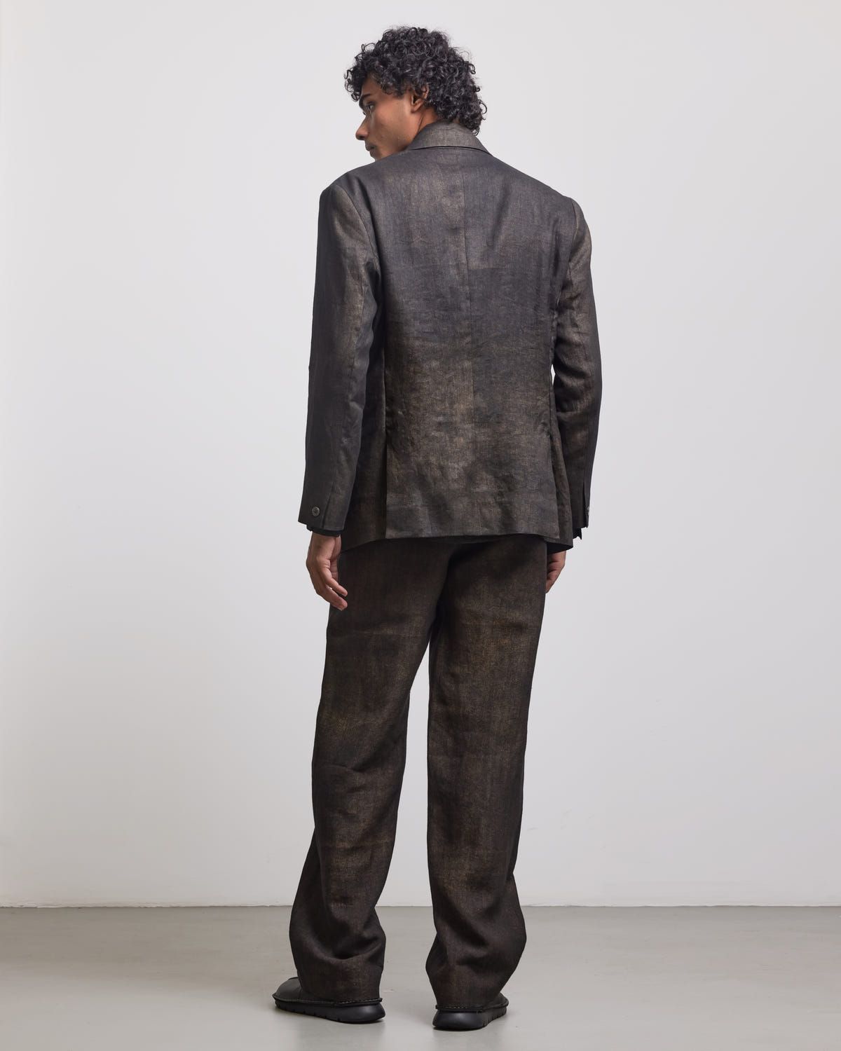 BRONZE SINGLE BREASTED BLAZER - image 3