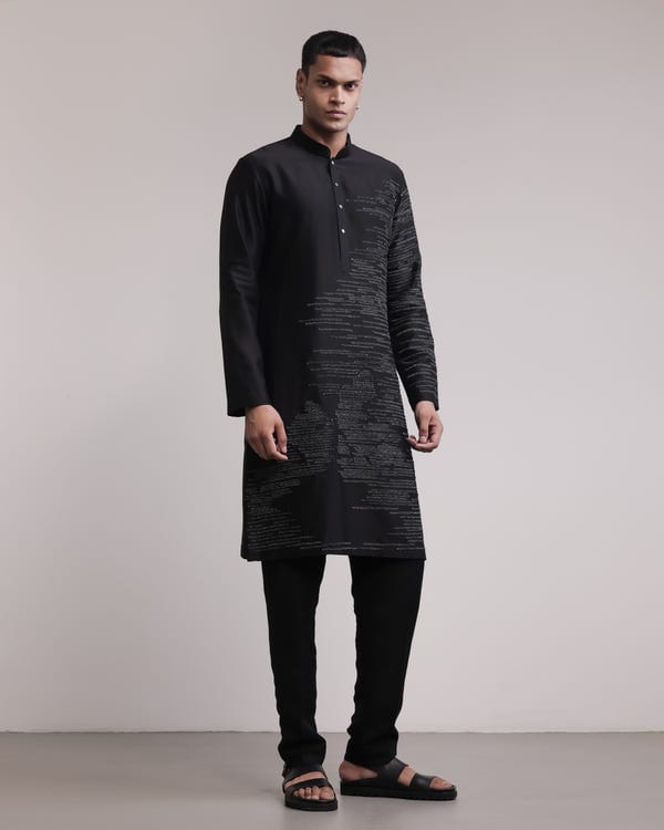 Countrymade India — Frayed Memories Kurta Set