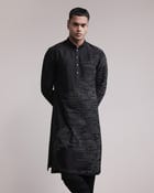 Frayed Memories Kurta Set view 3