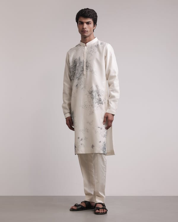 Countrymade India — Residual Scattered Stitches Kurta Set