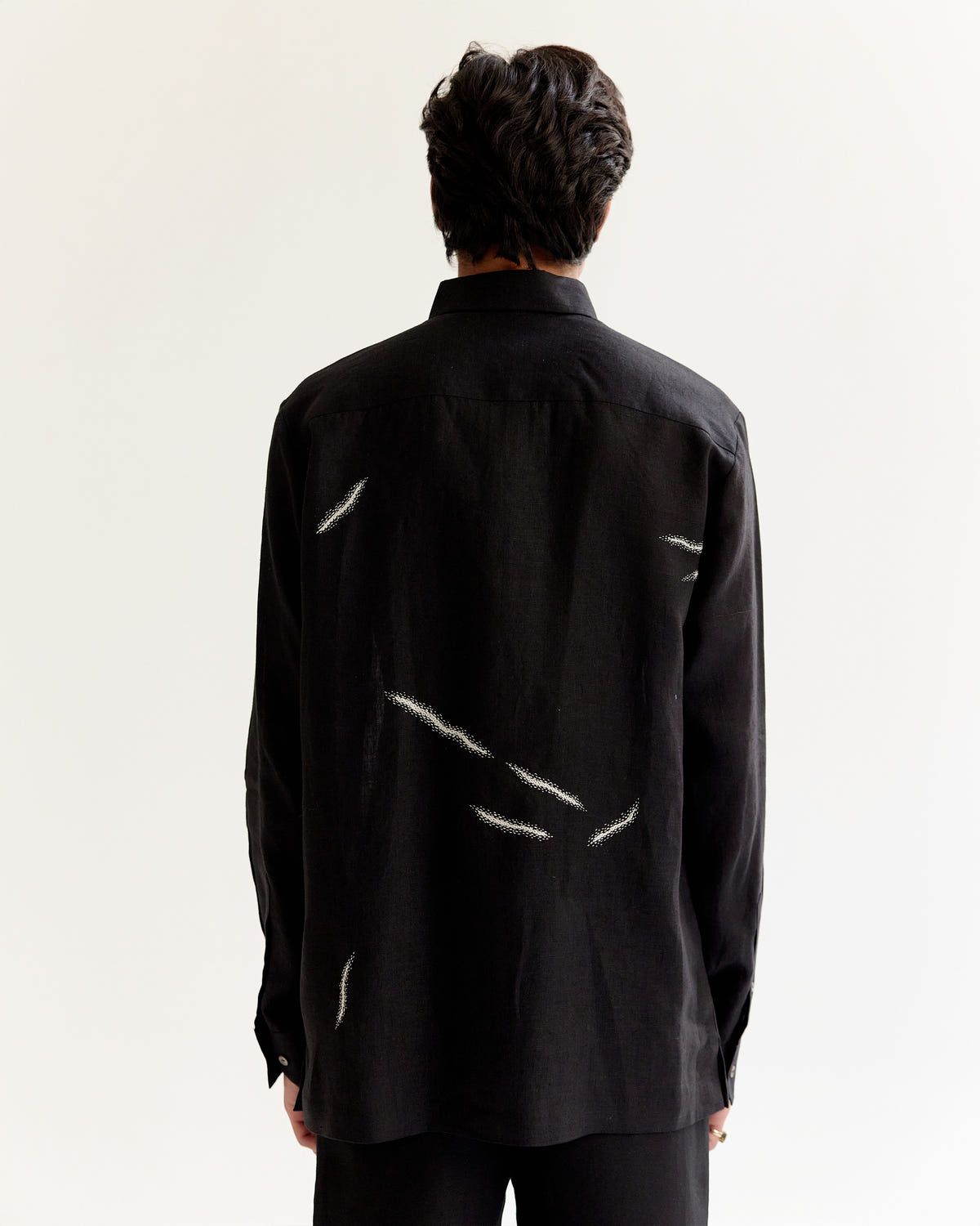 Embroidered Wrinkle Shirt - image 3