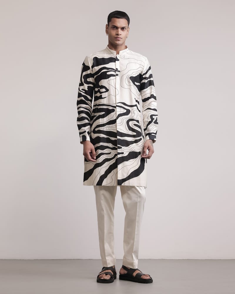Pathway Applique Kurta Set