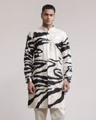 Pathway Applique Kurta Set view 3