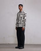Modern ruins printed shirt view 2