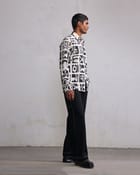 Modern ruins printed shirt view 5