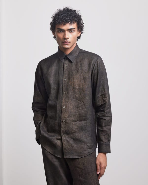 Countrymade India — BRONZE COATED SHIRT