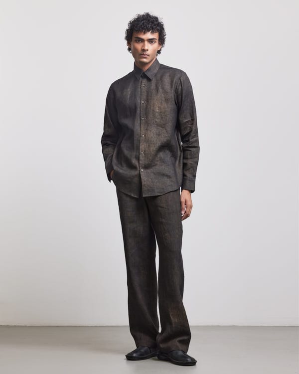Countrymade India — BRONZE COATED SHIRT