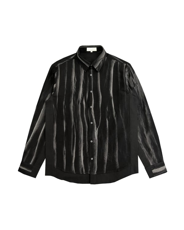 Countrymade India — Wrinkle Crease Batik Double Shirt
