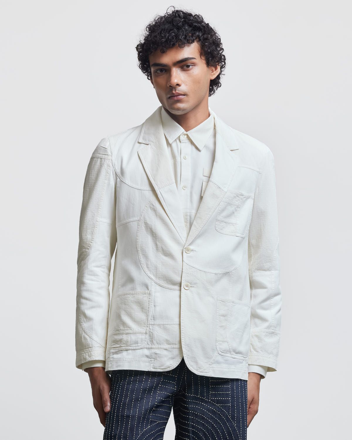 RIPSTOP SINGLE BREASTED BLAZER - image 1