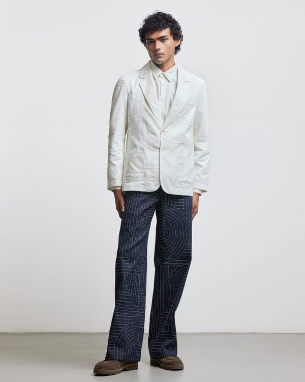 Countrymade India — RIPSTOP SINGLE BREASTED BLAZER