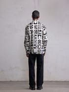 Fossil printed silk shirt view 2