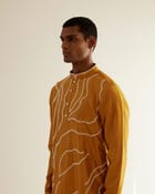 DNA Embroidered Kurta Set view 3