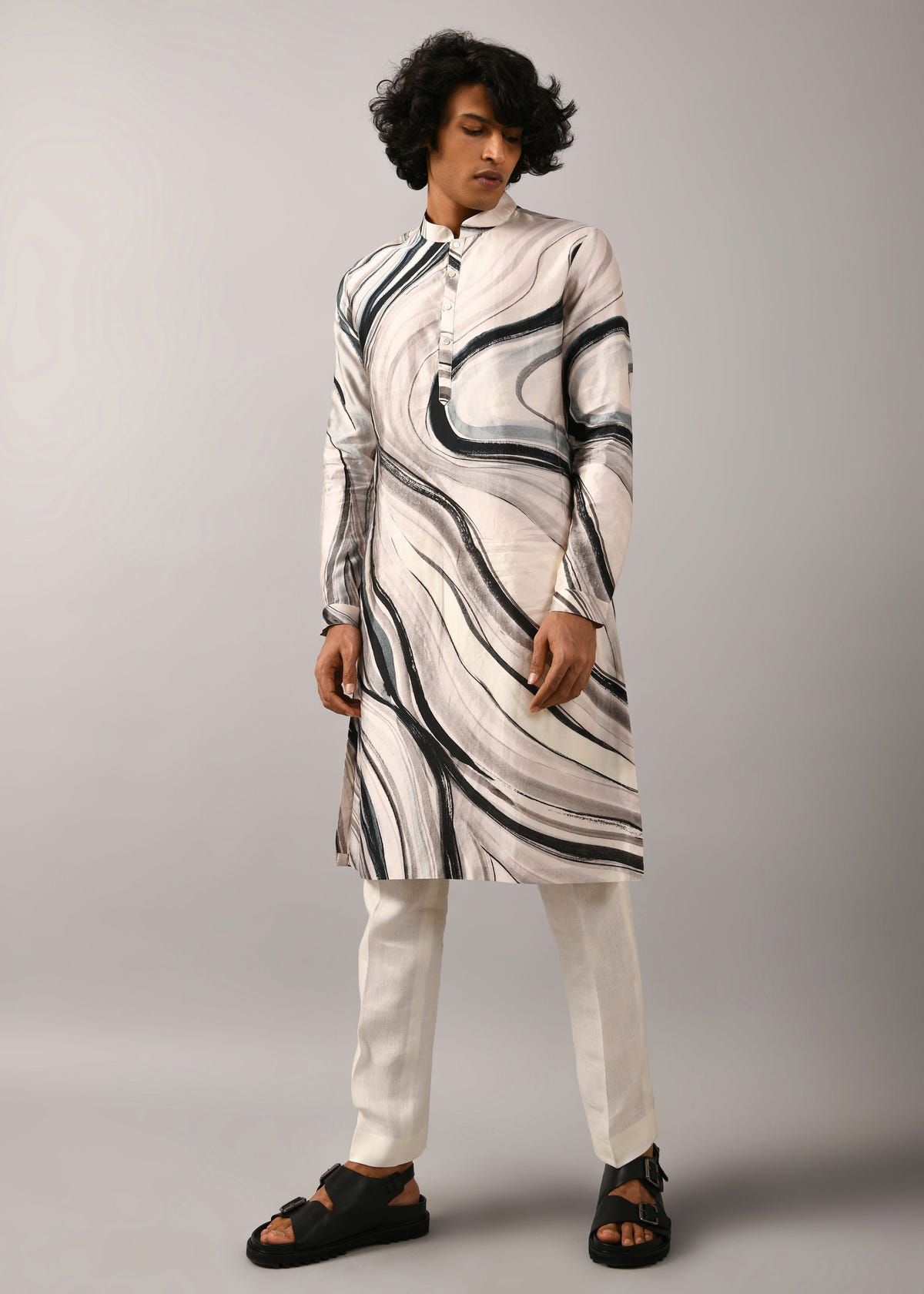 Airborne Strokes Kurta - image 1