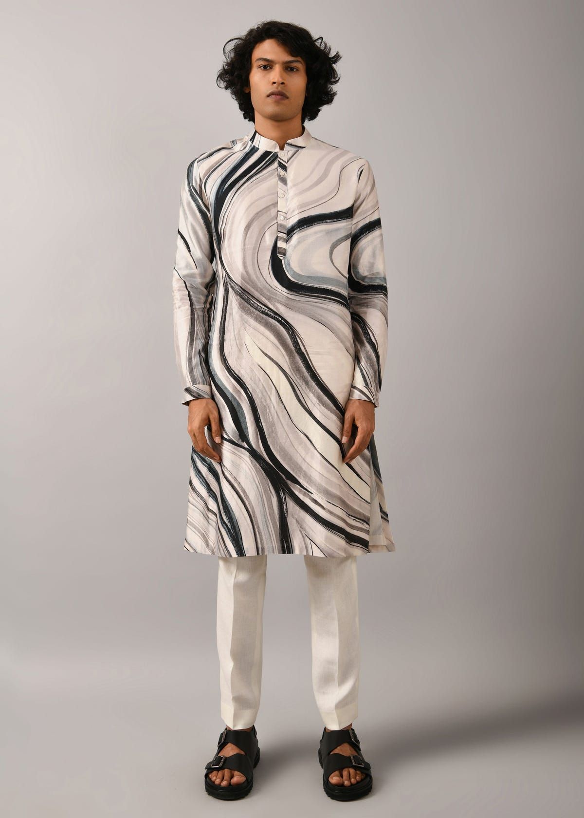Airborne Strokes Kurta - image 4