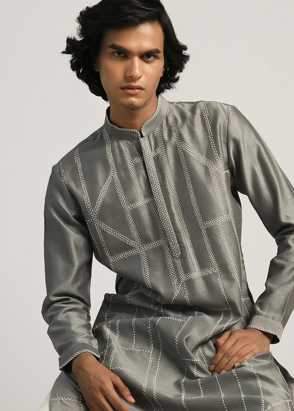 Countrymade India — Fuselage Hand Emb Kurta Set