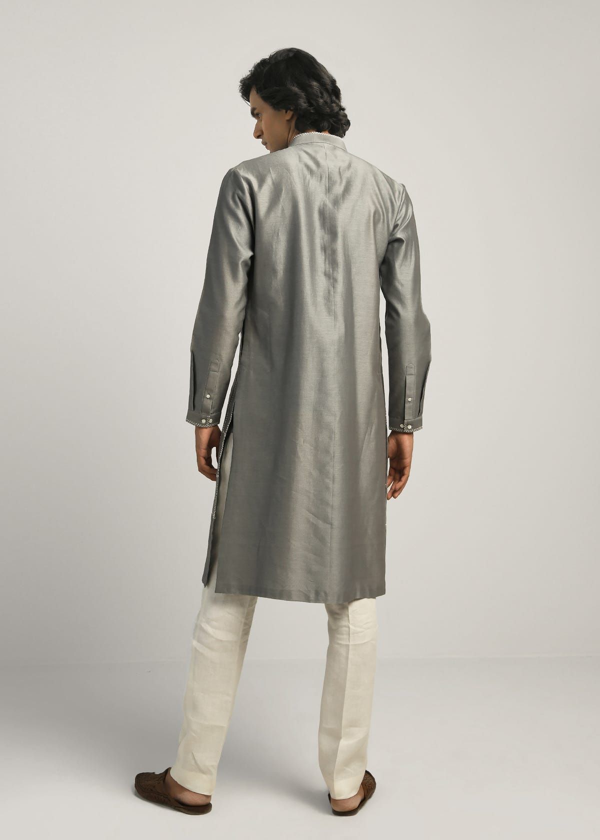 Fuselage Hand Emb Kurta Set - image 3