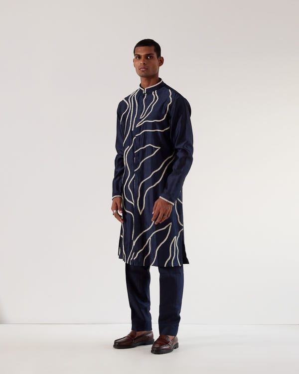 Countrymade India — DNA Front Open Kurta Set