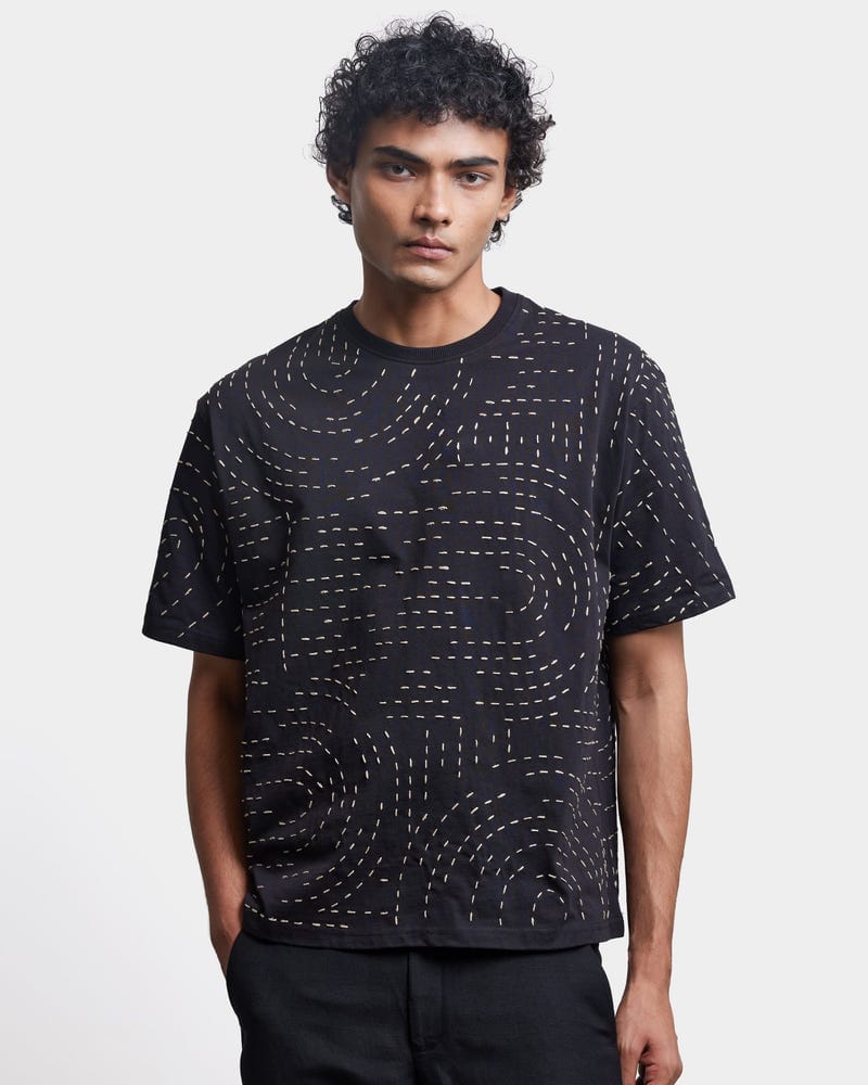Architectural Kantha T-Shirt