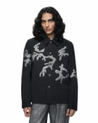 Residual Camo Denim Jacket view 1