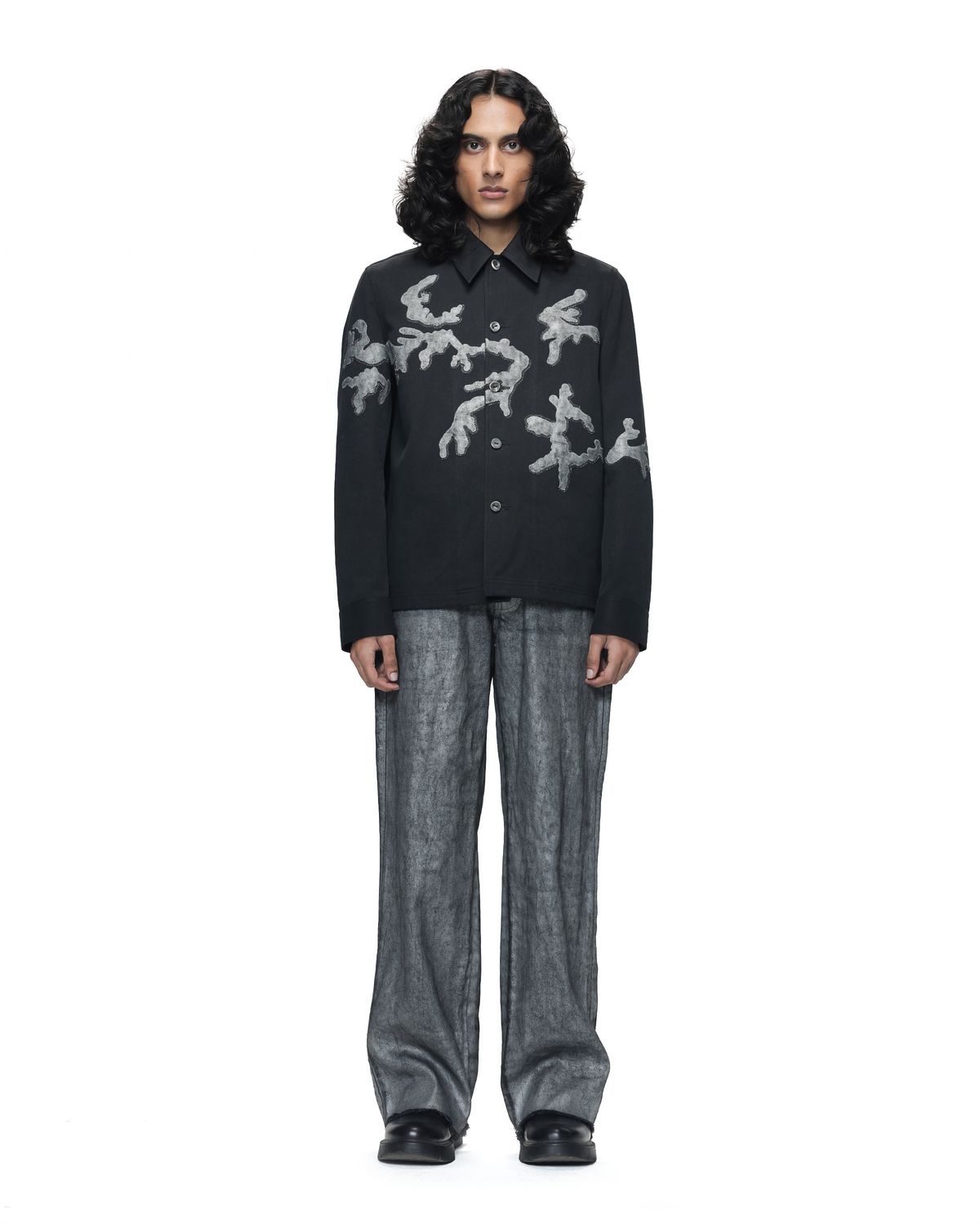 Residual Camo Denim Jacket - image 2