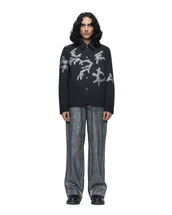 Countrymade India — Residual Camo Denim Jacket