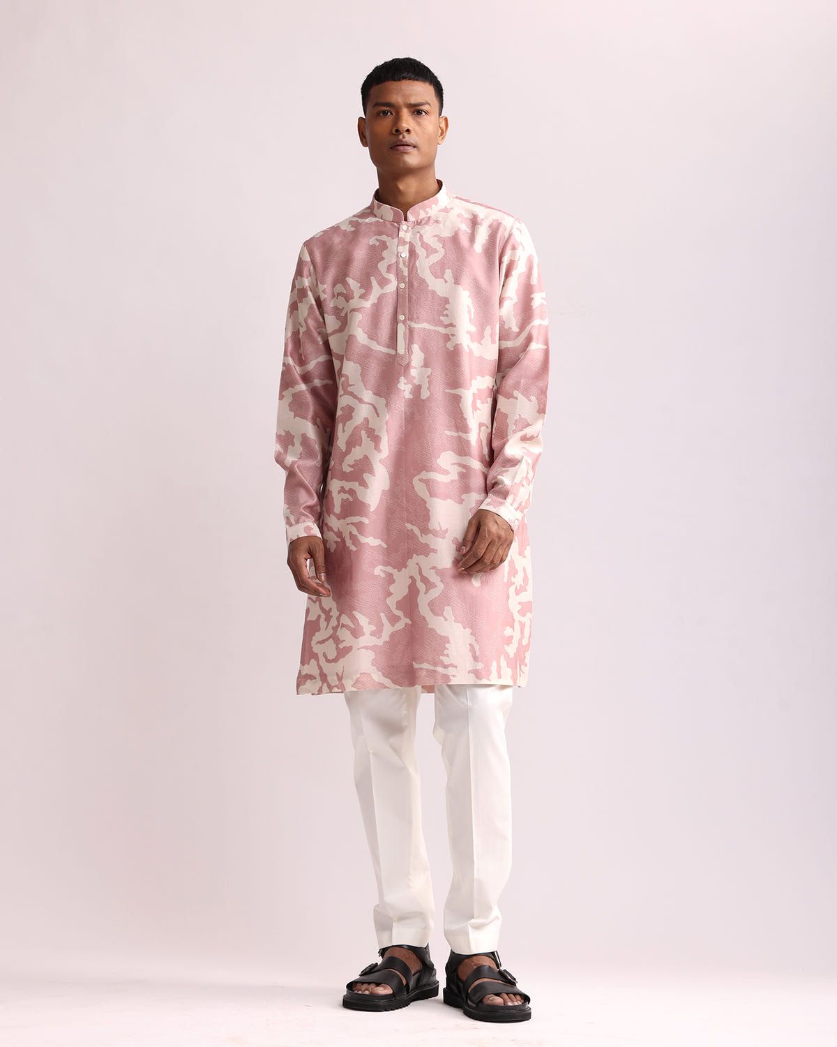 Camouflage Shadow Print Kurta - image 1