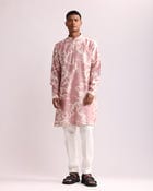 Camouflage Shadow Print Kurta view 1
