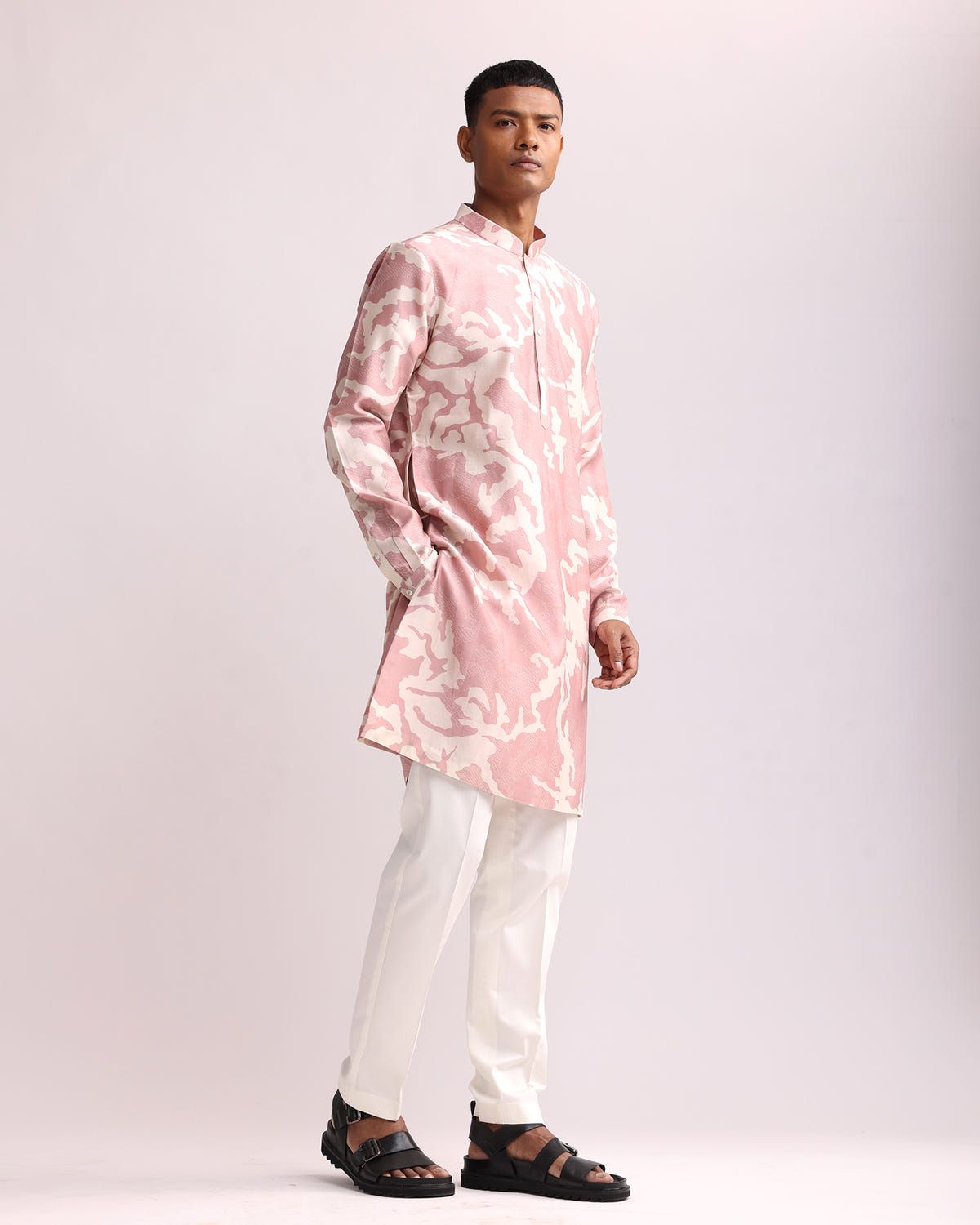 Camouflage Shadow Print Kurta - image 4