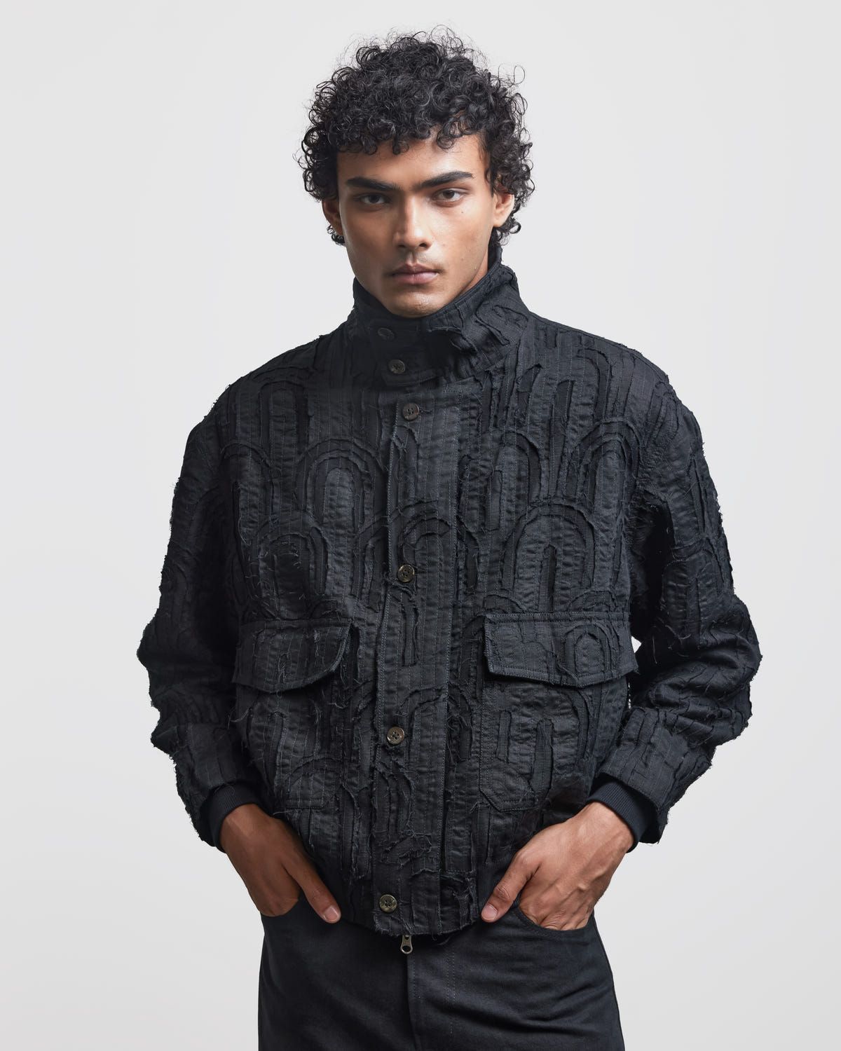 FRAY MULTI ARCH FLIGHT JACKET - image 1