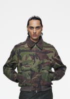 Woodland Camouflage Flight Jacket view 1
