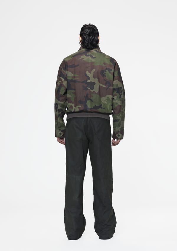 Countrymade India — Woodland Camouflage Flight Jacket