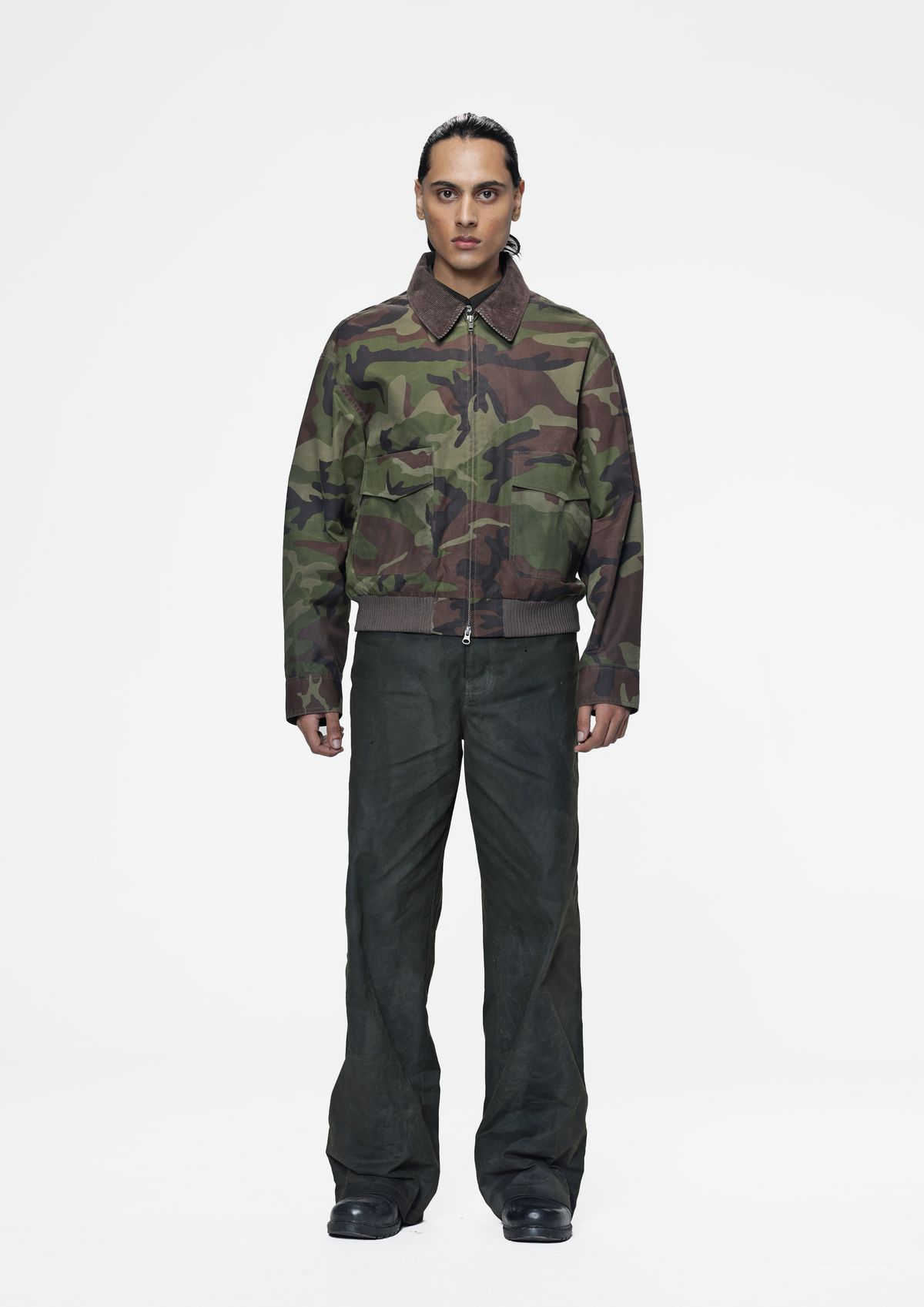 Woodland Camouflage Flight Jacket - image 4