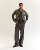 Skin Textured Batik Jungle Jacket view 6