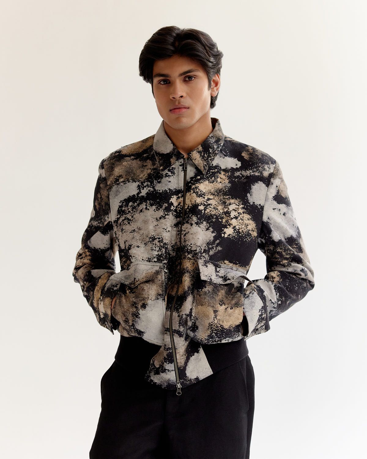 Dust Cloud Camo Bomber - image 1
