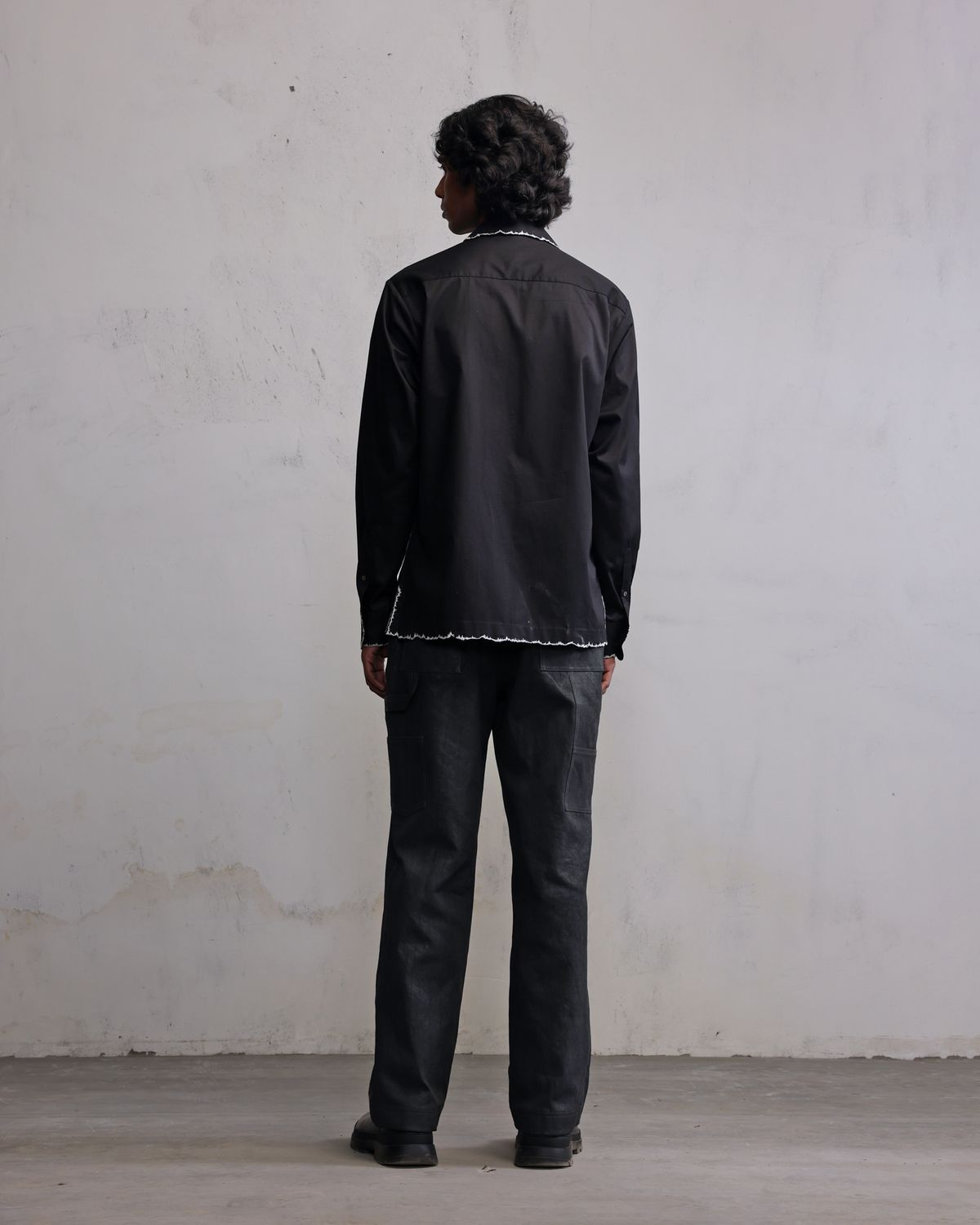 Fractured line flap shirt - image 2
