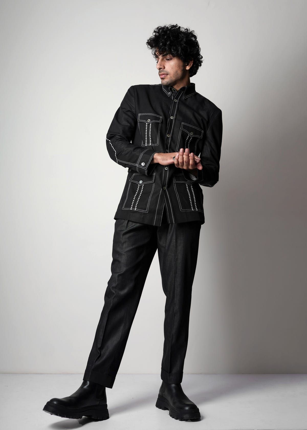 Dots Safari Jacket - image 1